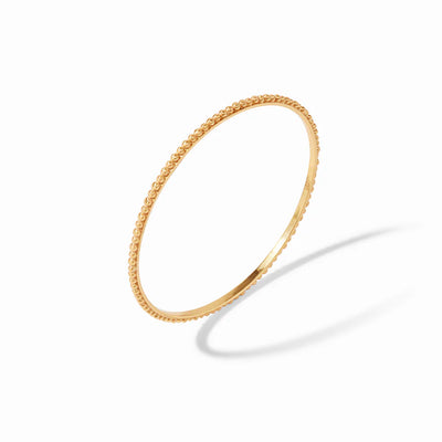 : COLETTE BEAD BANGLE - GOLD :